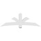 Ekena Millwork Davenport Architectural Grade PVC Gable Bracket, 84"W x 28"H x 6"D x 6"F, 8/12 Pitch GBP084X28X0606DAV00 - alternate 4
